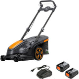 Flymo 36V UltraMow Duo 460 KIT 2.5 Cordless Lawn Mower - Orange