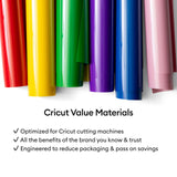 Cricut Matless Heat Transfer Vinyl - Black