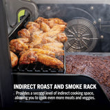 Ninja FlexFlame 3 Burner Gas Barbecue - Black