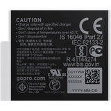 GoPro Enduro Rechargeable Battery for Hero12 Black, Hero11 Black, Hero10 Black, Hero9 Black