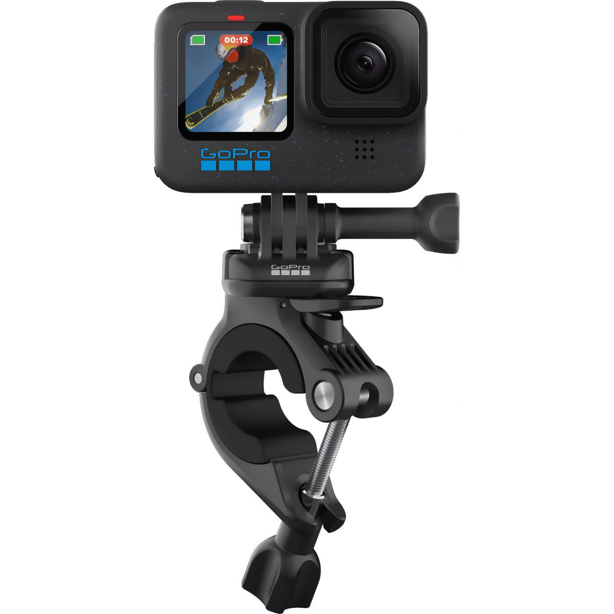 GoPro Handlebar / Seatpost / Pole Mount for HERO7 Black, HERO7 Silver, HERO7 White, HERO (2018), HERO6 Black, HERO5 Black, HERO5 Session