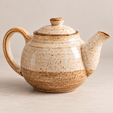 Glazed Stoneware Teapot
