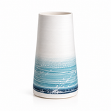 Modern Seascape Porcelain Vase