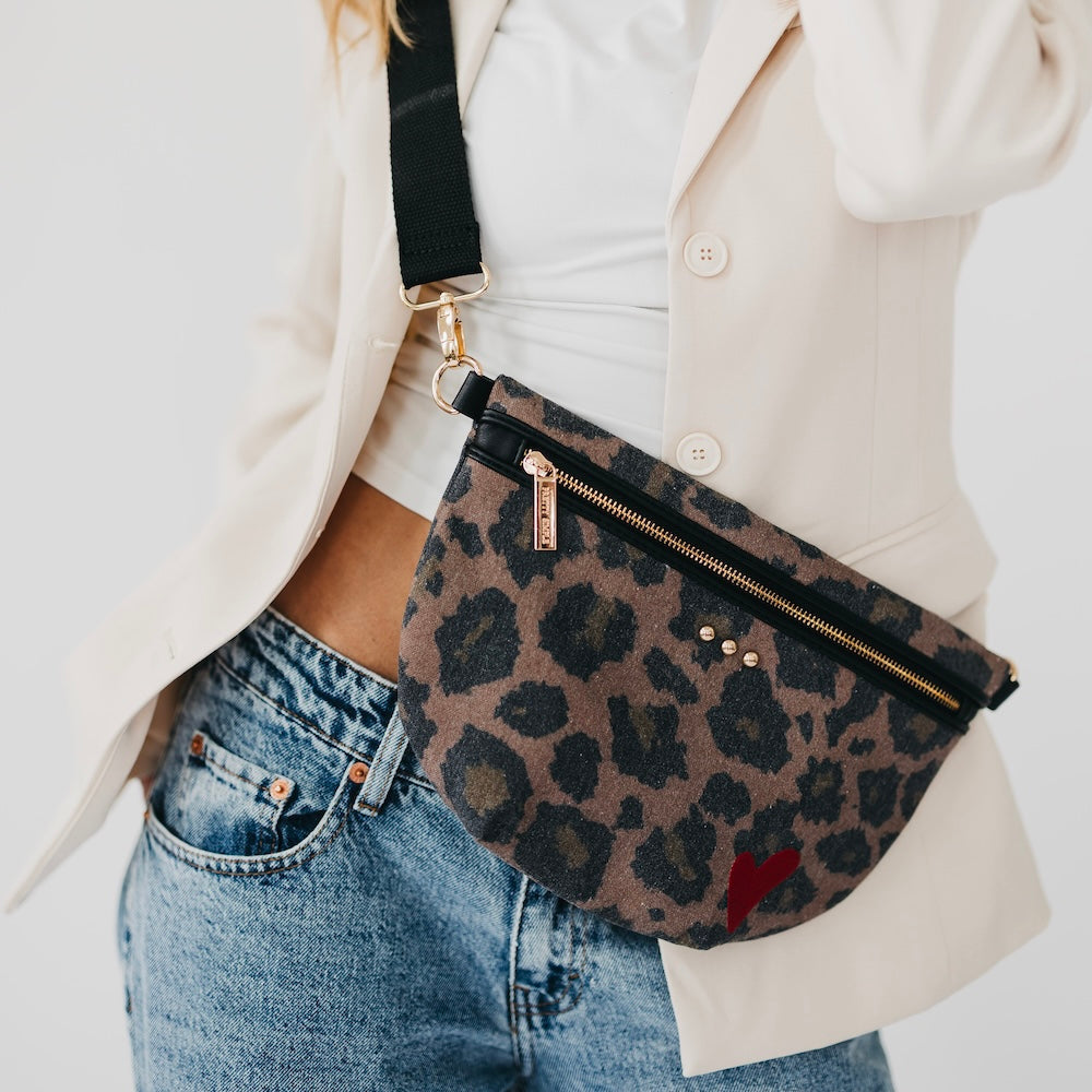 Colby Canvas Printed Bum Bag