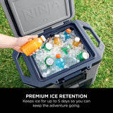 Ninja FrostVault 30QT/28L FB131UKGY Cool Box - Slate Grey