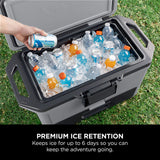 Ninja FrostVault 50QT/47L FB151UKGY Cool Box - Eclipse Grey