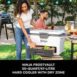 Ninja FrostVault 50QT/47L FB151UKWH Cool Box - Cloud White