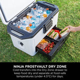 Ninja FrostVault 50QT/47L FB151UKWH Cool Box - Cloud White