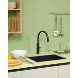 Quooker 3in1 Fusion Tap Round and PRO3-EQ B tank - Black