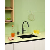 Quooker 3in1 Fusion Tap Round and PRO3-EQ B tank - Black