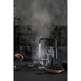 Quooker 3in1 Fusion Tap Square and PRO3-EQ B tank - Black