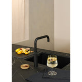 Quooker 3in1 Fusion Tap Square and PRO3-EQ B tank - Black