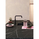 Quooker 3in1 Fusion Tap Square and PRO3-EQ B tank - Black