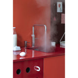 Quooker 3in1 Fusion Tap Square and PRO3-EQ B tank - Chrome