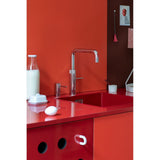 Quooker 3in1 Fusion Tap Square and PRO3-EQ B tank - Chrome