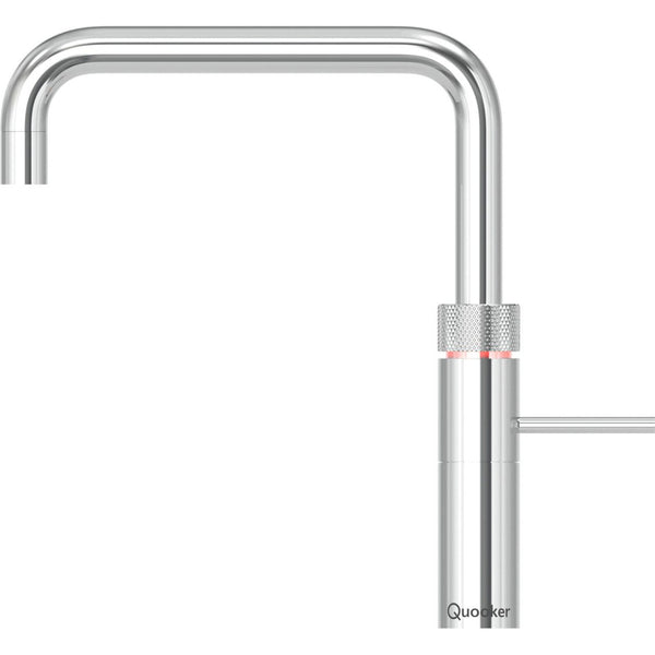 Quooker 3in1 Fusion Tap Square and PRO3-EQ B tank - Chrome