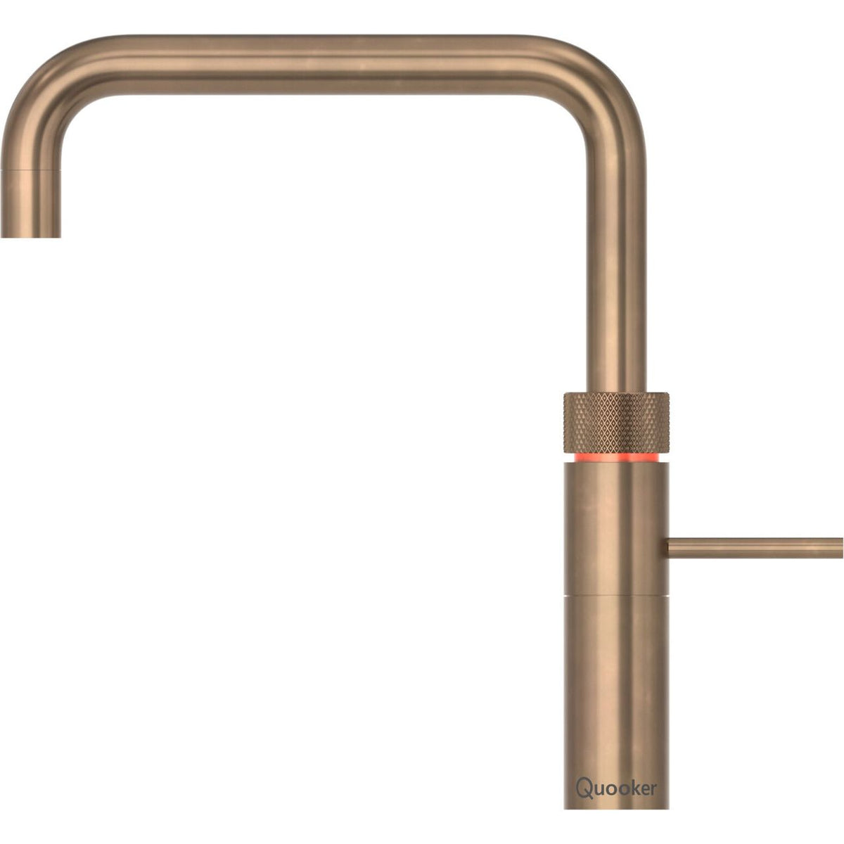 Quooker 3in1 Fusion Tap Square and PRO3-EQ B tank - Patinated Brass
