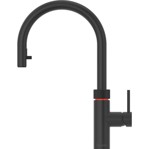 Quooker 3in1 Flex Tap and PRO3-EQ B tank - Black