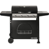 George Foreman 4 Burner Gas 1 Burner Gas Barbecue - Black