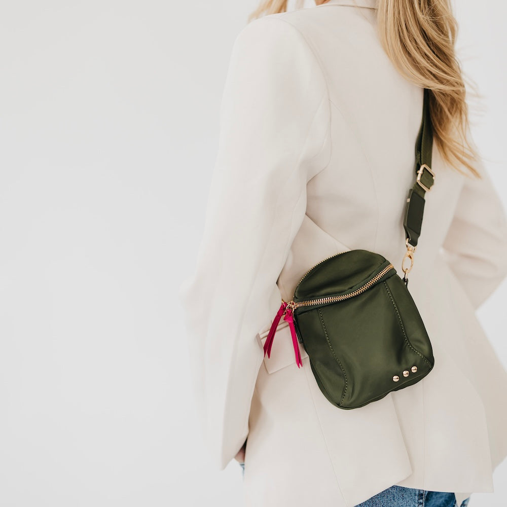 Nylon Ellie Crossbody Bag