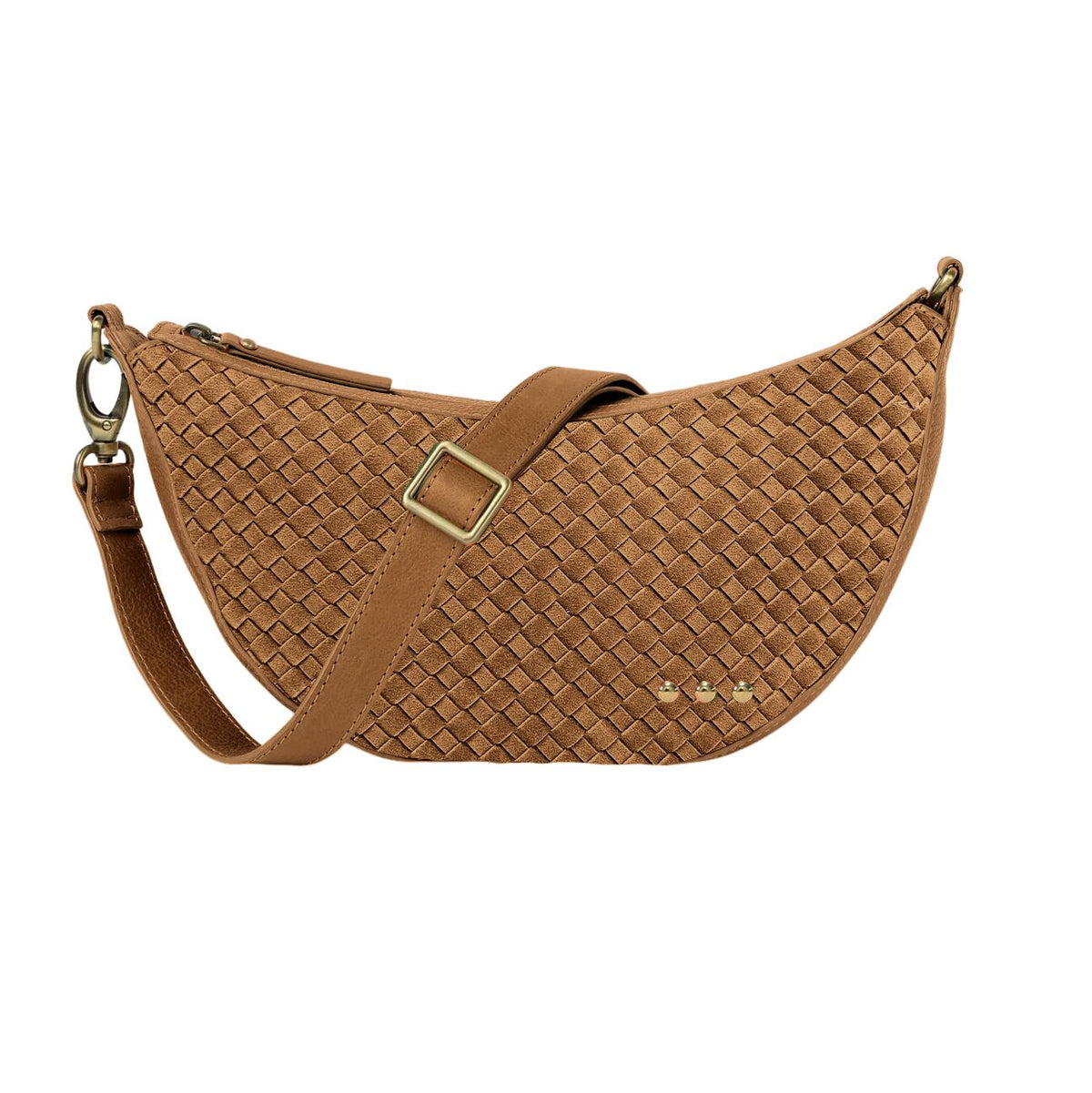 Paige Structured Suede Crossbody