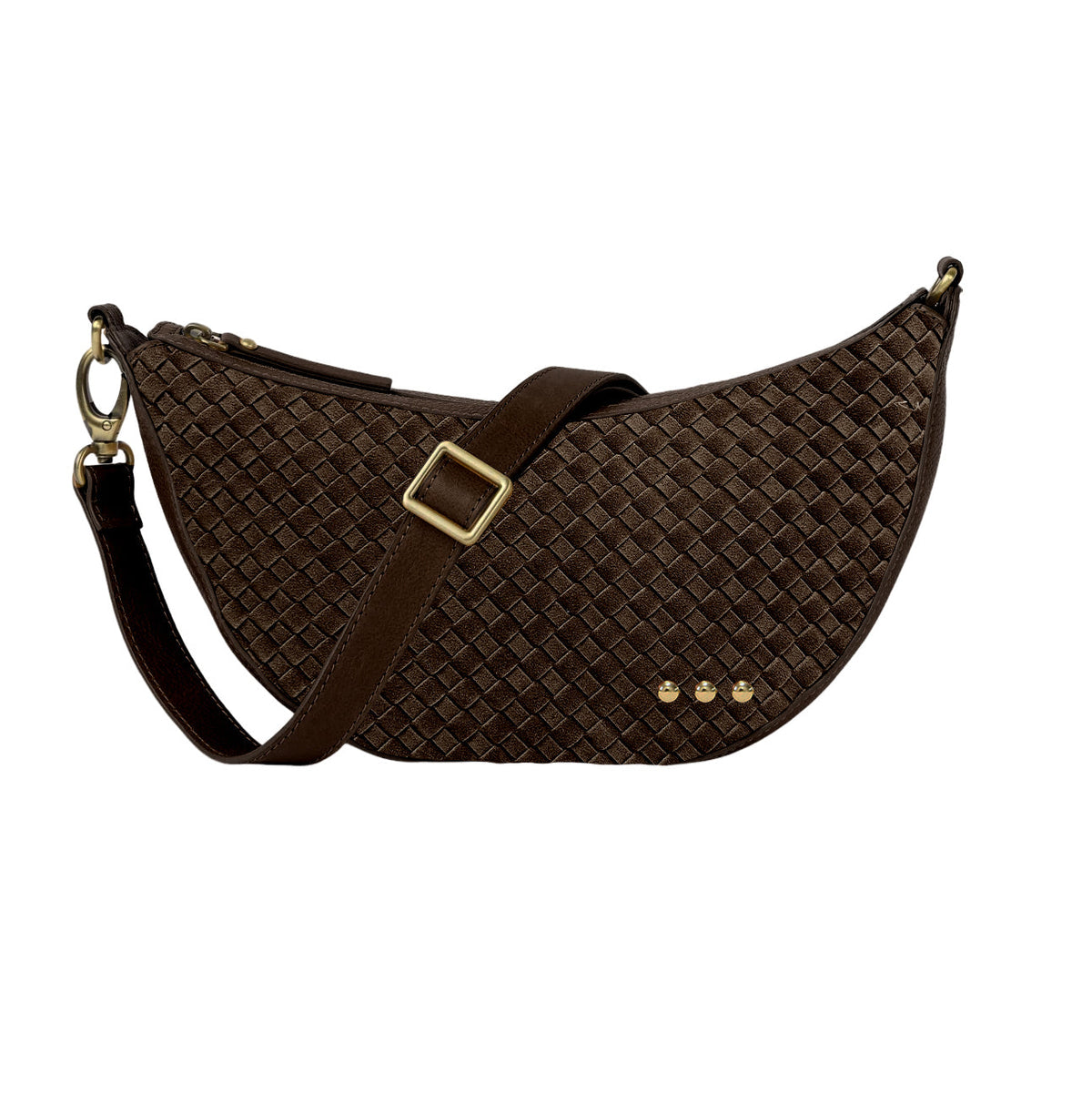 Paige Structured Suede Crossbody