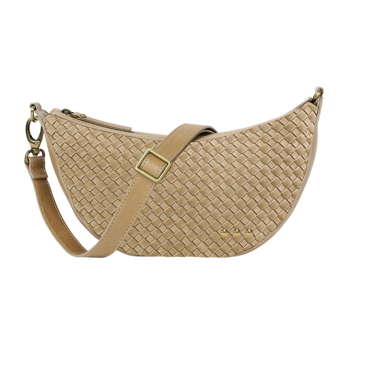 Paige Structured Suede Crossbody