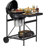 Tower Kettle Grill Charcoal Barbecue - Black