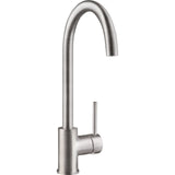 Harlyn Built In Kitchen Tap - Brushed Steel