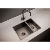 Harlyn Carbis 1.5 Bowl Inset Kitchen Sink - Gunmetal