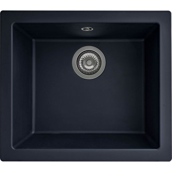 Rocklite Weston Bowl Inset Kitchen Sink - Black