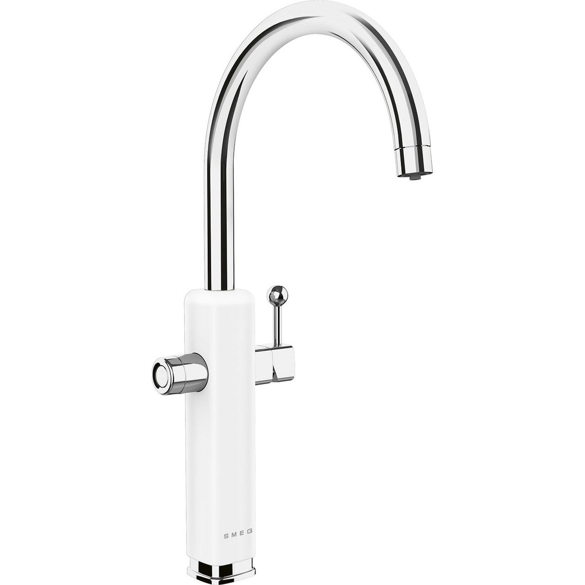 Smeg 50's Style Kitchen Tap - White / Black