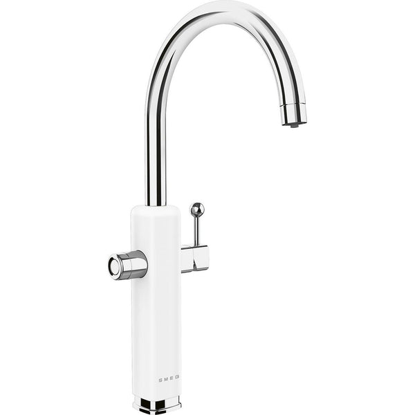Smeg 50's Style Kitchen Tap - White / Black