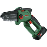 Bosch EasyChain 18V-15-7 (1x2.5Ah) Cordless Chainsaw - Green
