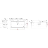 Rangemaster Prato 1 Bowl Inset Kitchen Sink - Arctic White