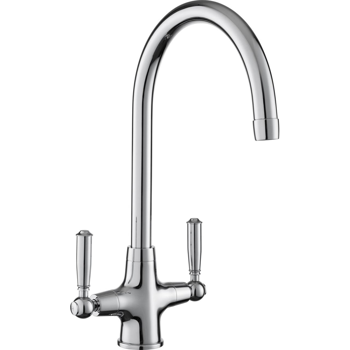 Rangemaster Aquaclassic Dual Lever Built In Kitchen Tap - Chrome