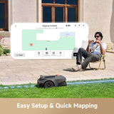 Mova ViAX 300 Robotic Lawn Mower - Black / Red