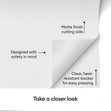 Cricut Matless Heat Transfer Vinyl - Black