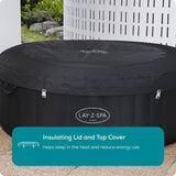 Lay-Z-Spa Miami AirJet™ Hot Tub - Black