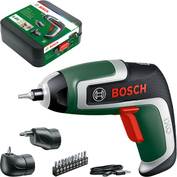 Bosch IXO VII (set) (integrated, 3.6V) Screwdriver - Green