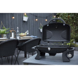 George Foreman Portable 1 Burner Gas Barbecue - Black
