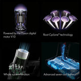 Dyson cyclone V10 Submarine Cordless Wet and Dry Vacuum - Blue / Silver