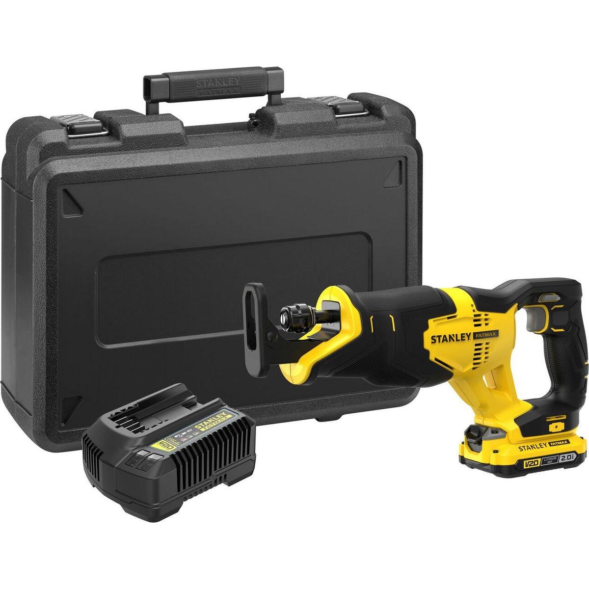 Stanley Fatmax V20 Reciprocating Saw - Black / Yellow