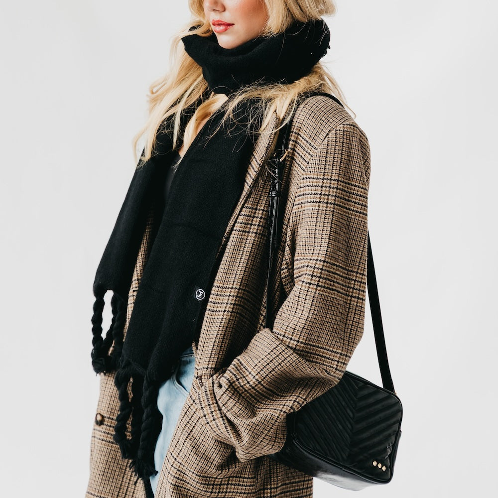 Coco Quilted Camera Crossbody Bag