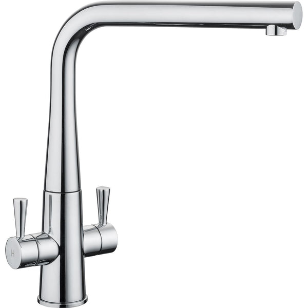 Rangemaster Conical Dual Lever Built In Kitchen Tap - Chrome