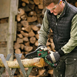 Bosch EasyChain 18V-15-7 (1x2.5Ah) Cordless Chainsaw - Green