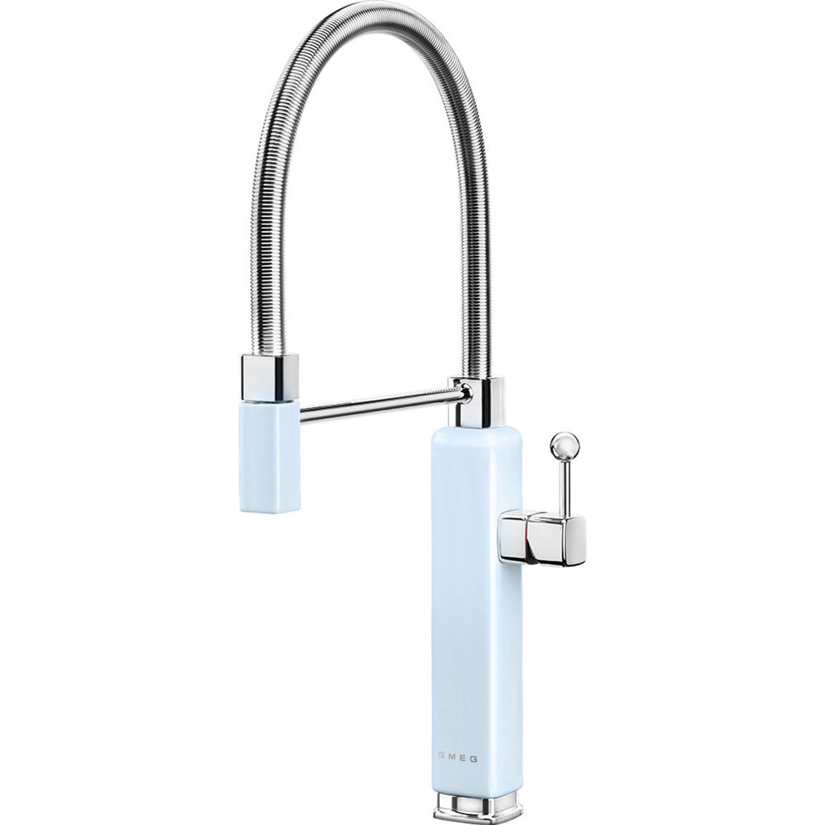 Smeg 50s Style Mixer Built In Kitchen Tap - Pastel Blue