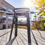 Weber Lumin Compact With Stand Electric Barbecue - Black