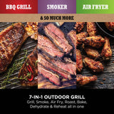 Ninja Woodfire OG703UK Outdoor Oven - Black